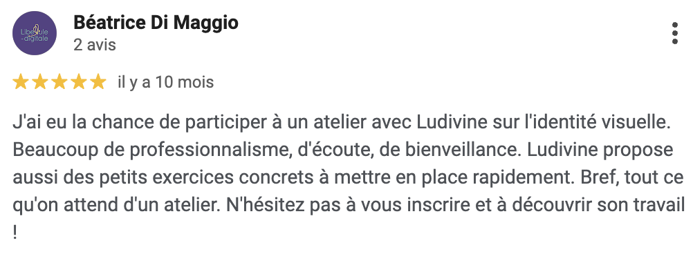 Avis google Beatrice